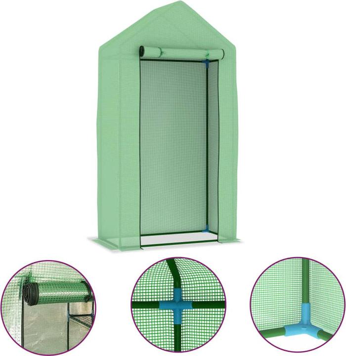 Produktbild vidaXL Gewächshaus