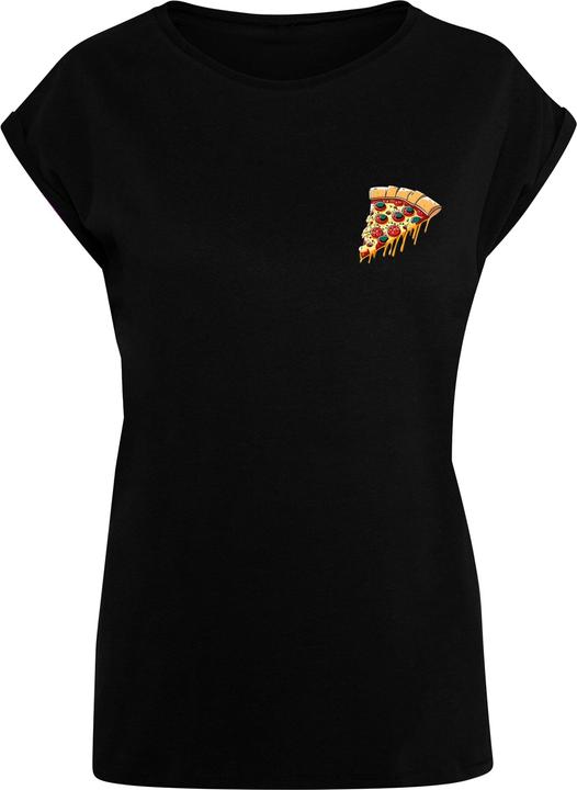 Actual product image Merchcode Ladies Pizza Comic Extended Shoulder Tee - 116357 (XXL)