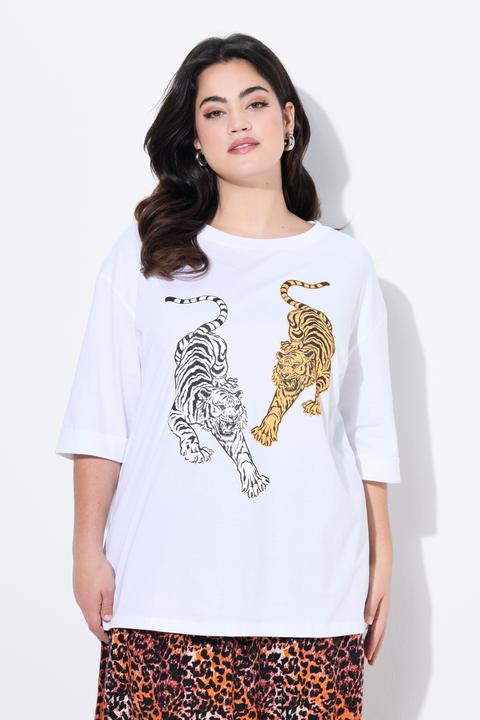 Actual product image Angel of Style T-Shirt, Boxy Fit, Tiger, 3/4-Ärmel (46)