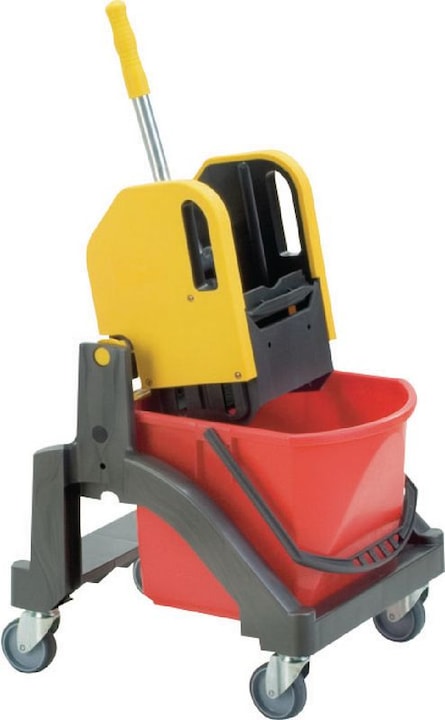 Produktbild Vermop Reinigungswagen Eimer 1 x 17 l und Presse Kunststoff (1 Stk.)