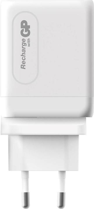 Actual product image GP Batteries GP GaN USB Quick Charge Adapter 65W PD 2xUSB-C & 1xUSB-A white (65 W)