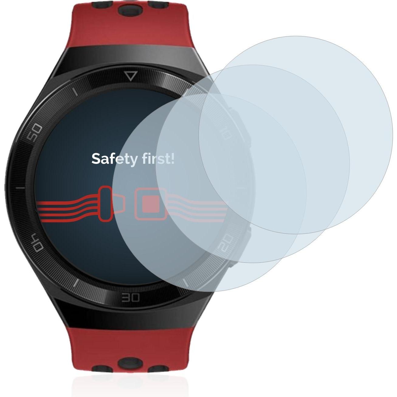 Thumbnail - Savvies Panzerglas Hartglas Displayschutz, Smartwatch Schutzfolie, Transparent