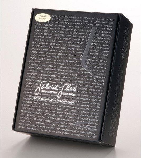 Produktbild Gabriel-Glas Gold Edition (51 cl, 2 Gläser, Rotweingläser, Weissweingläser)