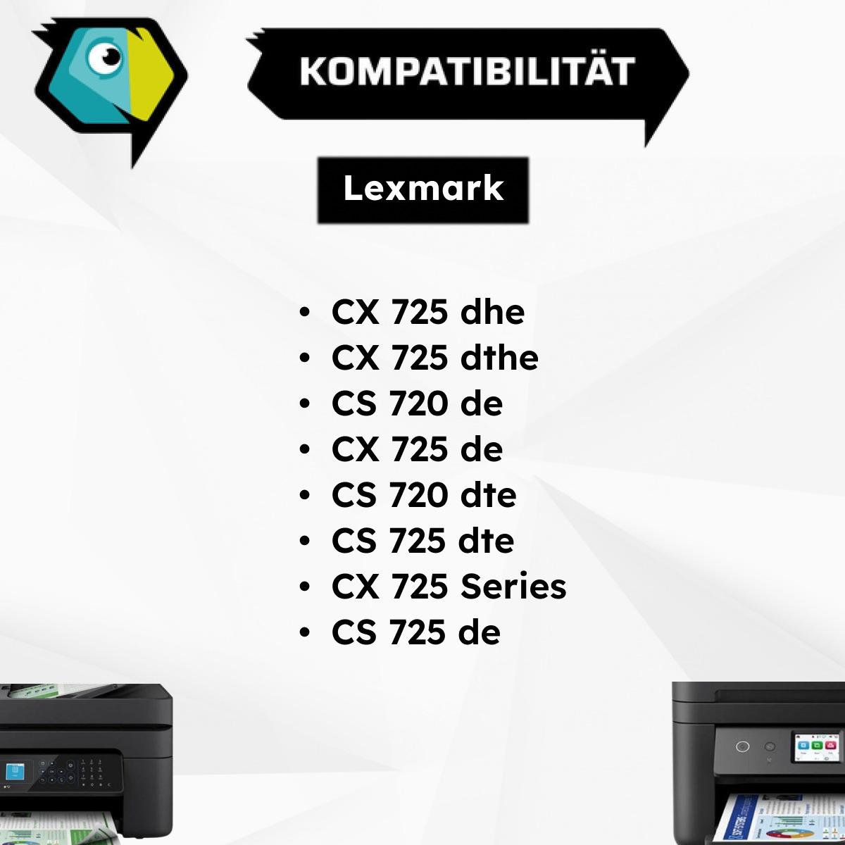 Thumbnail - Inkadoo, Toner, Toner kompatibel mit Lexmark 74C20Y0 Toner