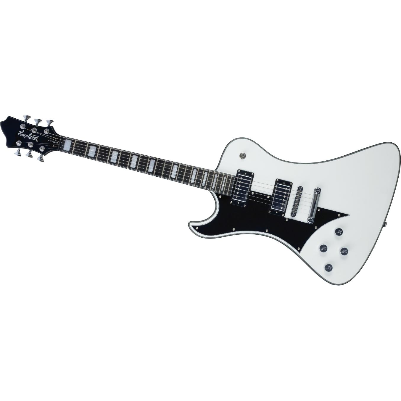 Hagstrom E-Gitarre, Fantomen, White Gloss, Linkshänder (E-Gitarre, Mahagoni) (B07M9C8KHS)