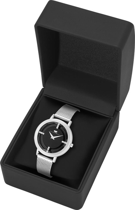Produktbild Damen Quarzuhr Lucrezia Edelstahl Silber - 33694 (Analoguhr, 36 mm)