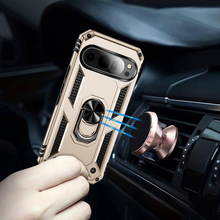 Actual product image Cover-Discount Google Pixel 9 / 9 Pro - Armor Case with kickstand (Google Pixel 9 Pro, Google Pixel 9)