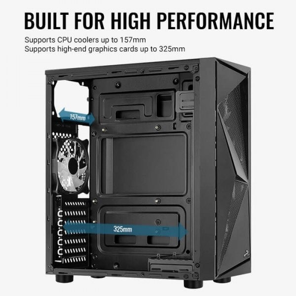Produktbild AeroCool Glider Acrylic (ATX, mATX, Mini-ITX)