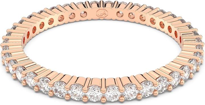 Immagine prodotto Swarovski Anello Vittore Taglio Rotondo Oro Rosa Bianco (52)