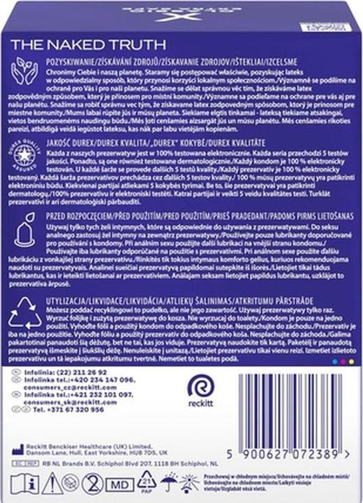 Immagine prodotto Durex Preservativi rinforzati extra sicuri più spessi 24 pezzi (24 pz.)