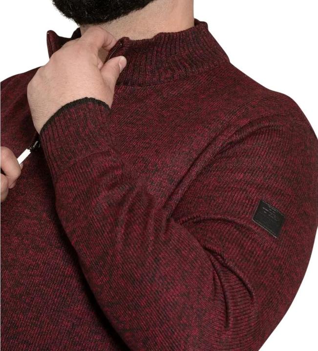 Produktbild DUKE D555 Cramlington Sweatshirt mit kurzem Reissverschluss Jerseyware Kingsize (4XL)