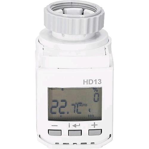 Thumbnail - Elektrobock 163 HD13 Heizkörperthermostat elektronisch 3 bis 40 °C, Thermostat, Weiss