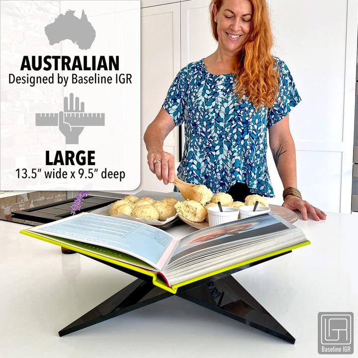 Actual product image Baseline IGR Acrylic Book Stand