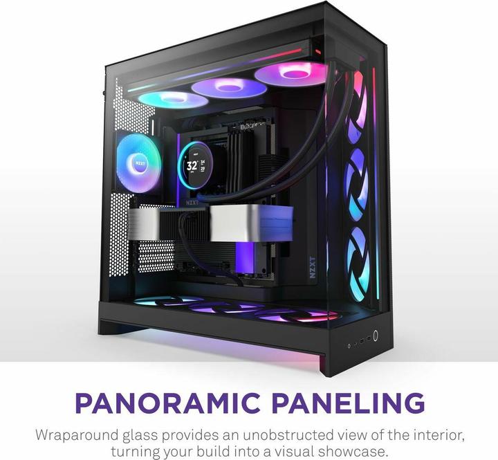 Immagine prodotto NZXT H9 Flow RGB+ (ATX, mATX, Mini-ITX)