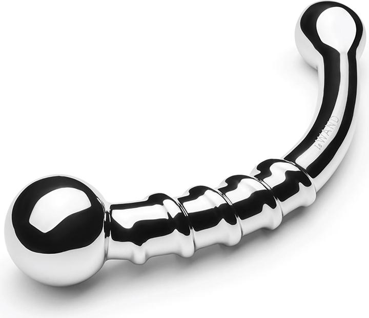 Actual product image Le Wand Bow stainless steel dildo