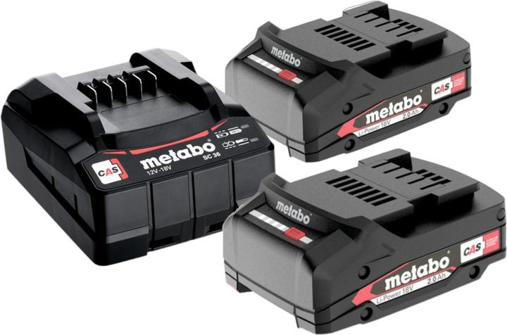 Produktbild Metabo STA 18 LTX 100 Akku Stichsäge 18 V 100 mm Brushless + 2x Akku 2,0 Ah + Ladegerät