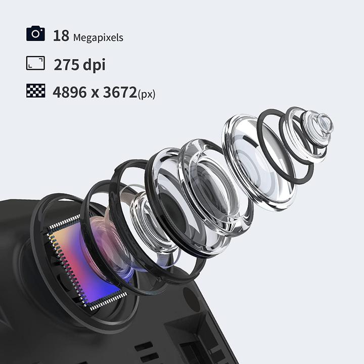 Image du produit Czur ET18 Pro Scanner de livres avec éclairage de remplissage LED 18MP