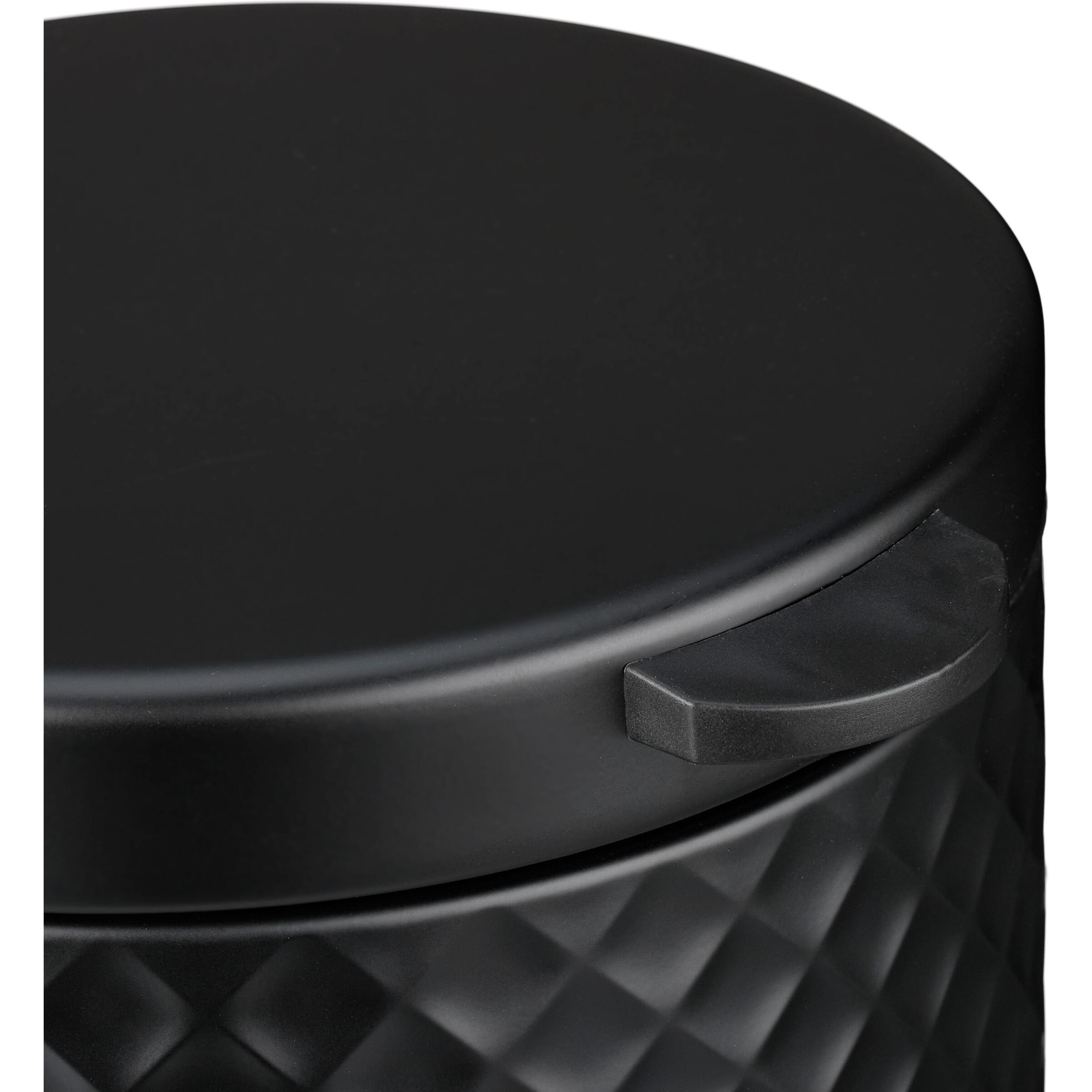 Thumbnail - Relaxdays Kosmetikeimer, Abfalleimer, Schwarz