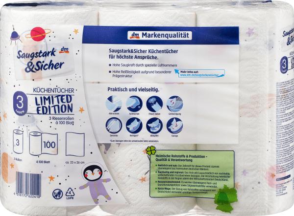 Actual product image dm Saugstark&Sicher Design (3x)