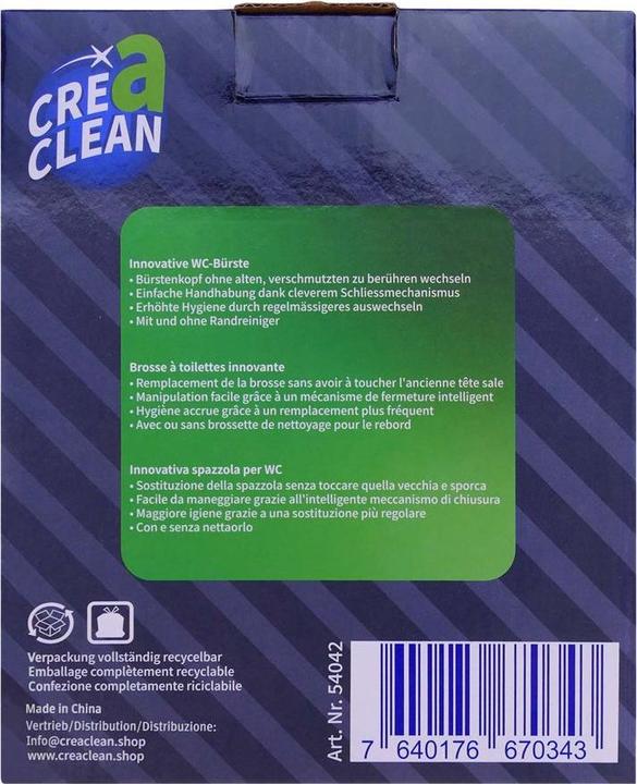 Actual product image CREaCLEAN CLARISSA WC set ceramic