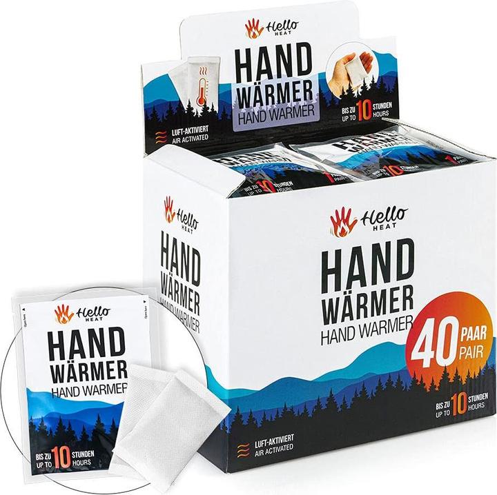 Hello Heat Handwaermer 40 Paar