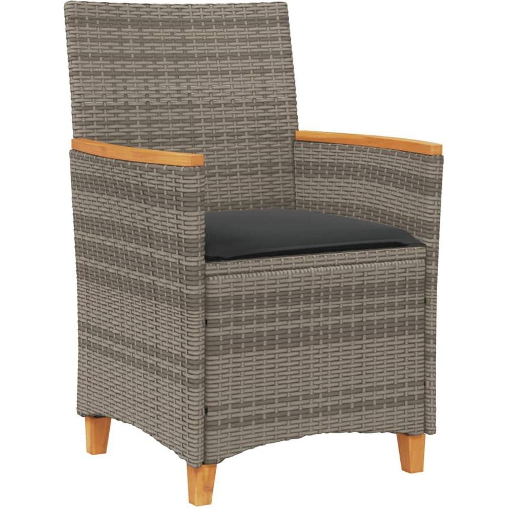 VidaXL, Gartenstühle, 10-tlg. Garten-Lounge-Set mit Kissen