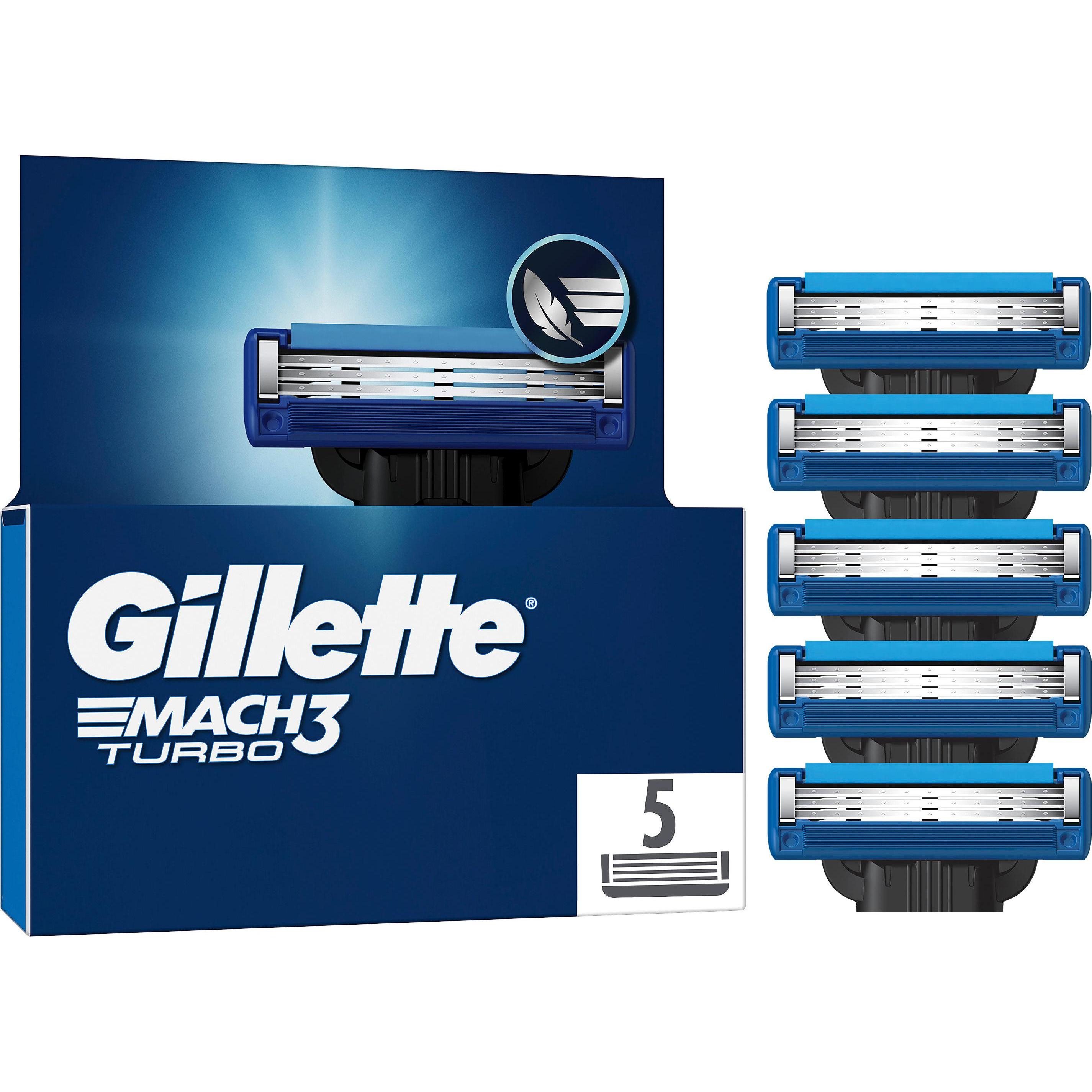 Gillette, Lametta, Mach3 Turbo (5 x)
