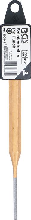 Actual product image BGS Pin Punch 150 mm 3 mm (150 mm)