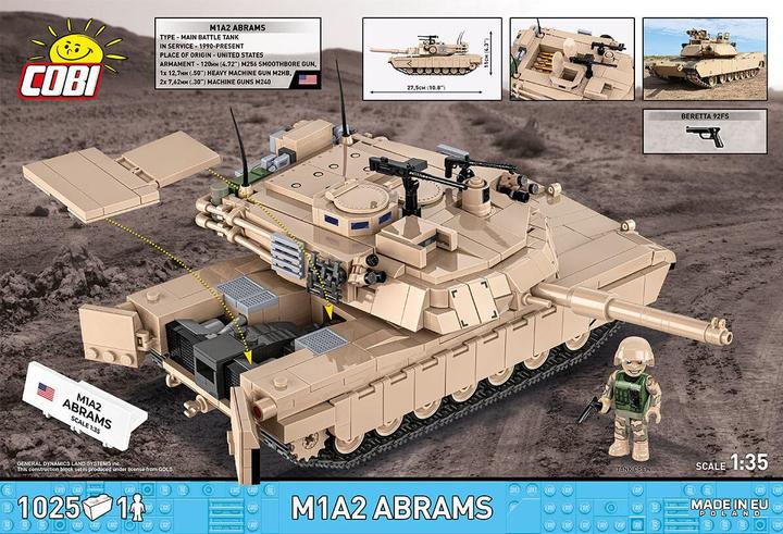 Produktbild Cobi M1A2 Abrams US Panzer