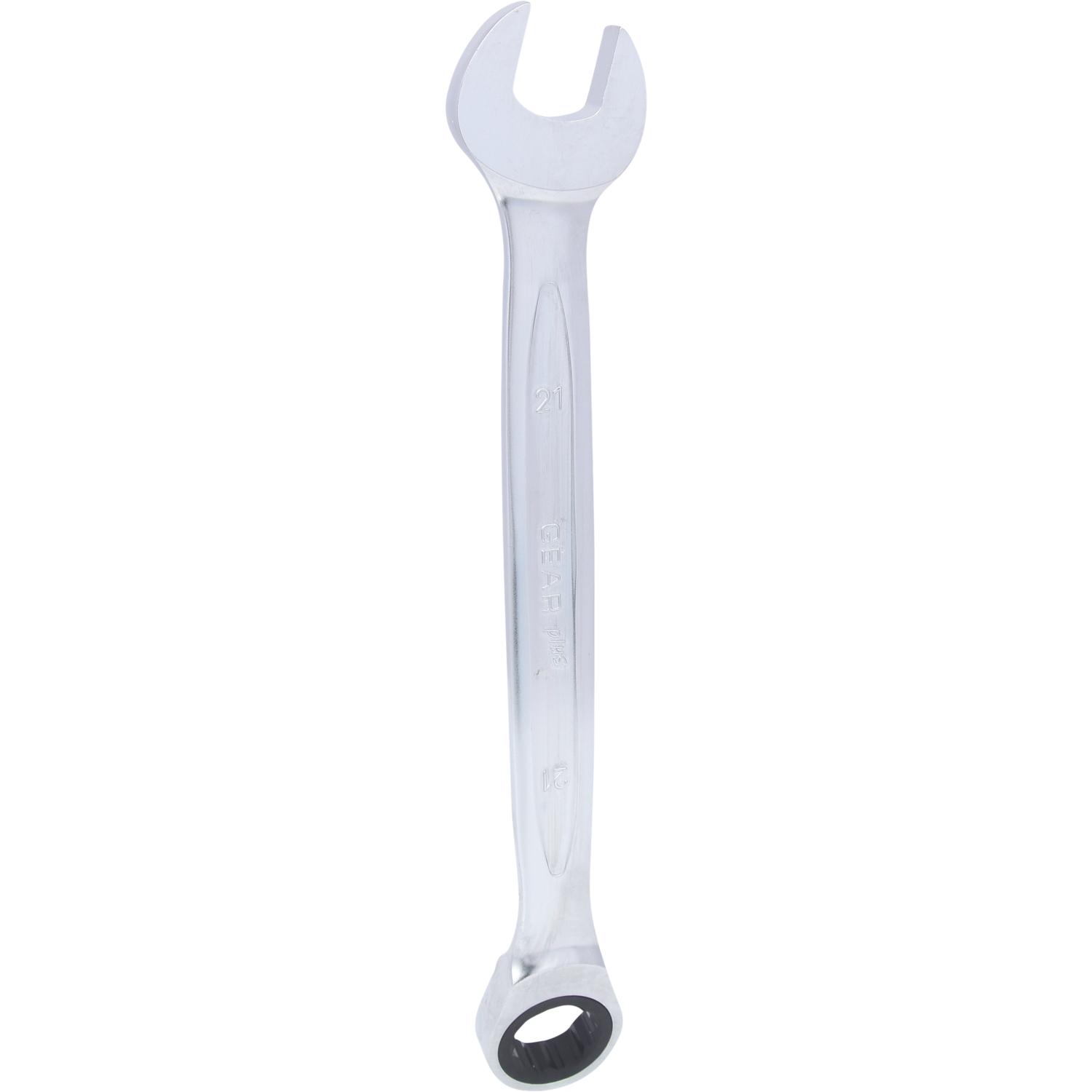 KS Tools, Schraubenschlüssel, GEARplus Ratschenringmaulschlüssel umschaltbar (21 mm)