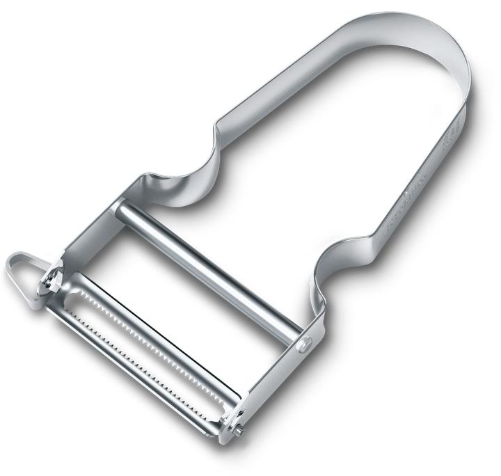 Produktbild Victorinox Sparschäler Star mit Zackenschliff, Silber