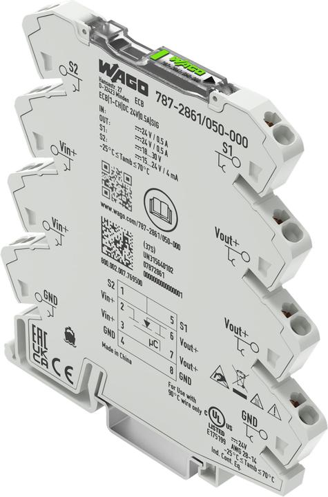Actual product image Wago Electronic. circuit breaker