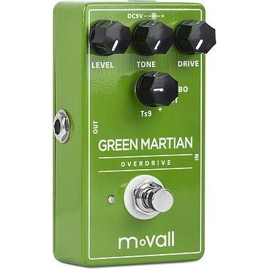 Movall MP-105 Green Martian Overdrive, Effektpedal, Grün