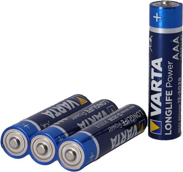 Productafbeelding Varta Vermogen met lange levensduur (4 Pcs., AAA, 1240 mAh)