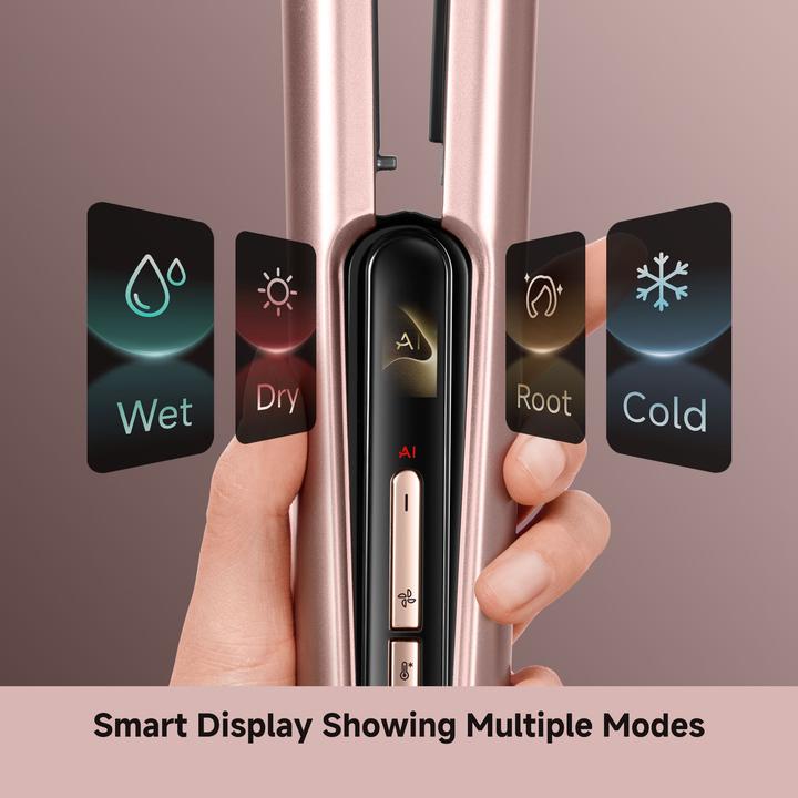 Actual product image Dreame AeroStraight Pro Hair Straightener, Pink Gold