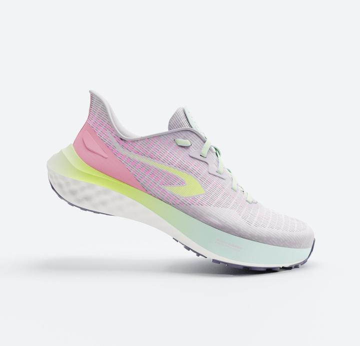 Kiprun Laufschuhe Kinder - K500 Fast rosa/lila