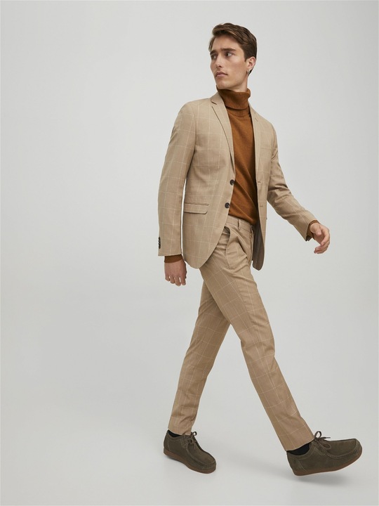 Produktbild Jack & Jones Karierter Super Slim-Fit Anzug (46)