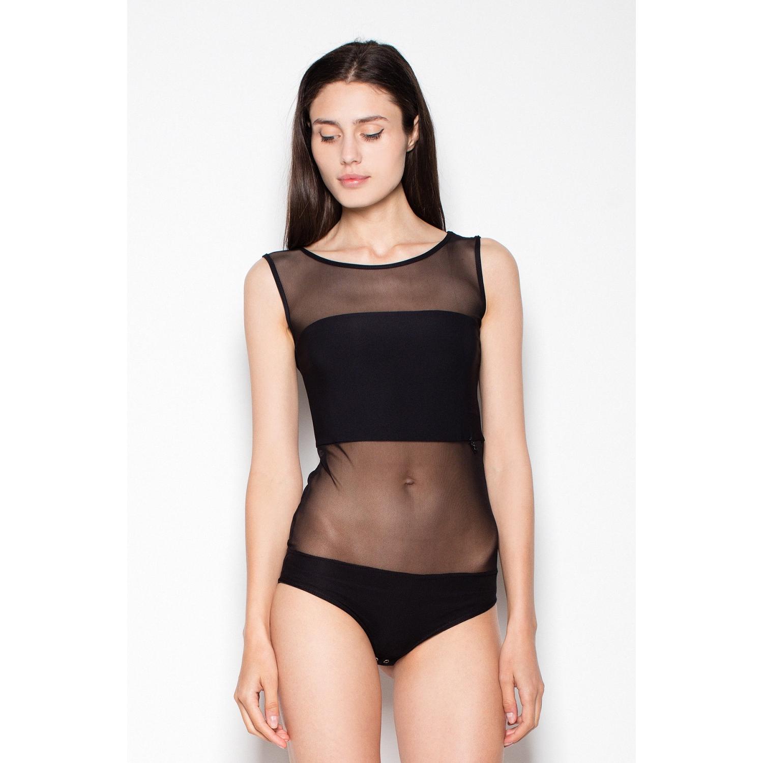 Venton, Damen, Body, Body, Schwarz, (XL)