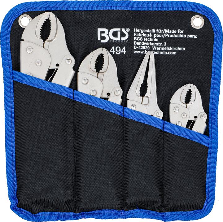 Produktbild BGS Gripzangen-Satz 4-tlg.