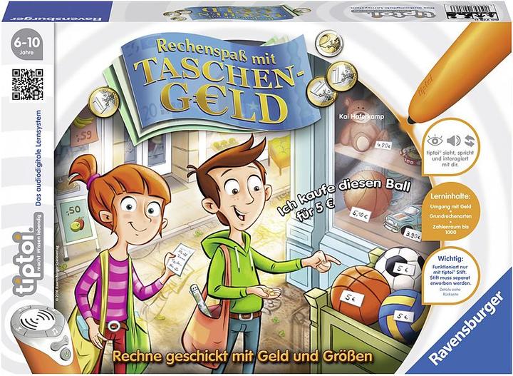 Produktbild tiptoi Rechenspass mit Taschengeld (Deutsch, 6 - 10 Jahre)