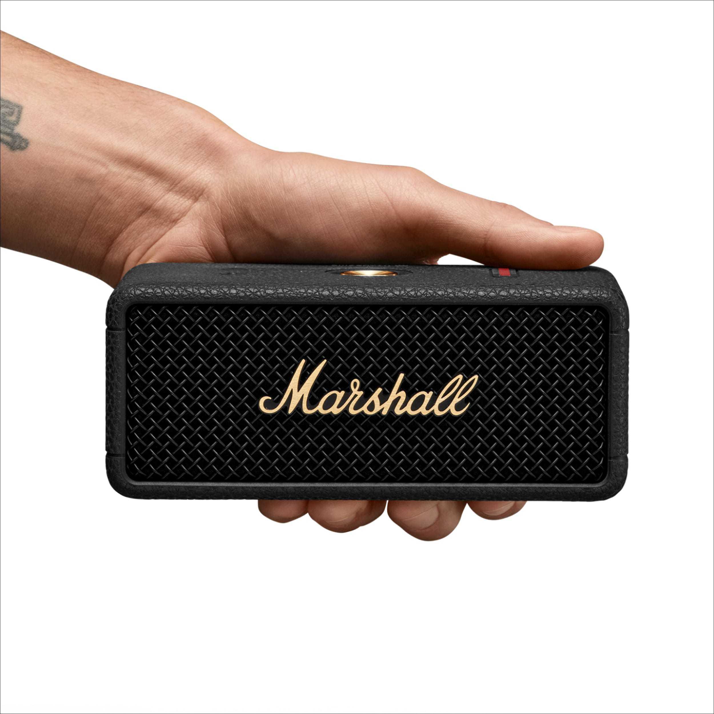 Thumbnail - Marshall Emberton III (6 h), Bluetooth Lautsprecher, Schwarz, Gold