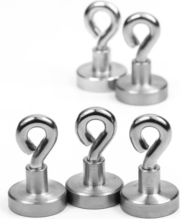 Produktbild Supermagnete Hakenmagnet (5x)