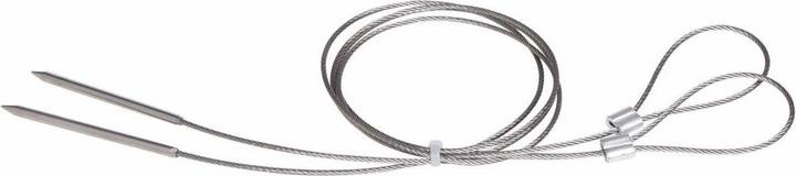 All'Grill Lot de 2 piques à barbecue flexibles (fil à chichis/fil à griller)