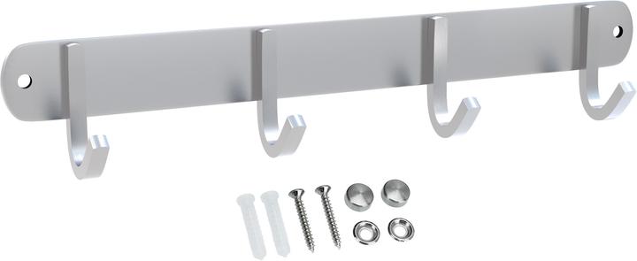 Produktbild Intirilife Garderobenleiste mit 4 Haken