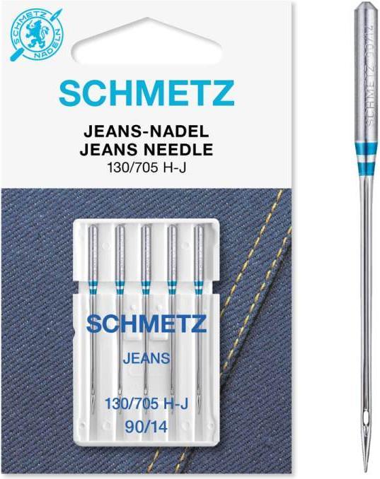 Actual product image Schmetz Sewing machine needles jeans size 90 5 pcs