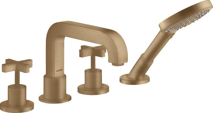 Actual product image Axor Citterio 4 trous pour bordure de carrelage avec poignées transversales