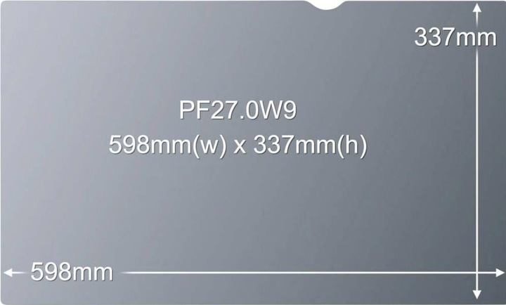 Produktbild 3M Pf270w9b (27", 16 : 9)