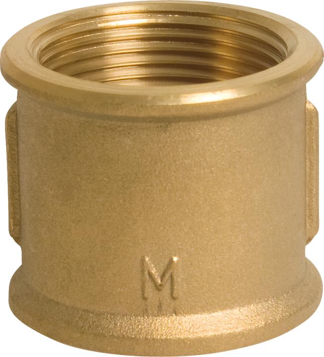 Actual product image Profec Nr. 270 Muffe Messing 1" Innengewinde 30bar