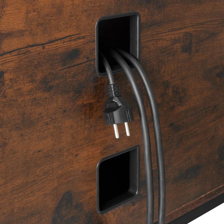 Actual product image tectake Carlow (110 x 41.50 x 50.50 cm)