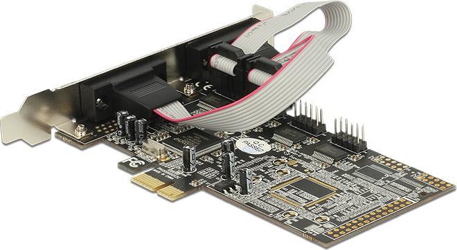Image du produit Delock Carte 4 x série PCI Express